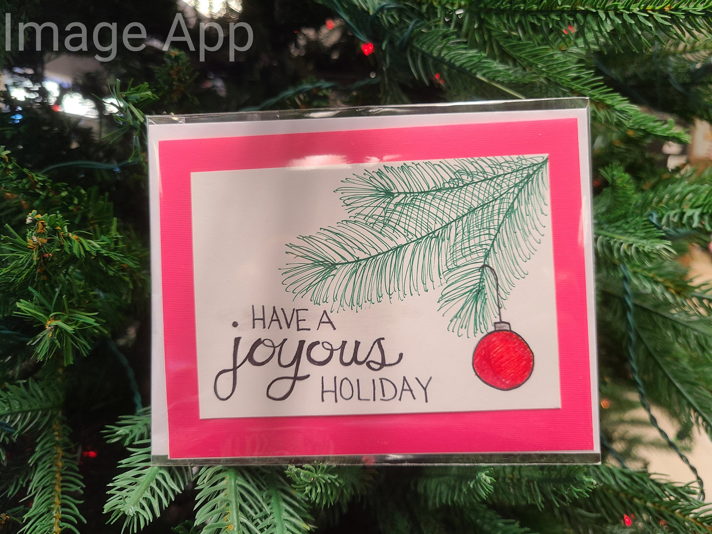 Joyous Holiday Card