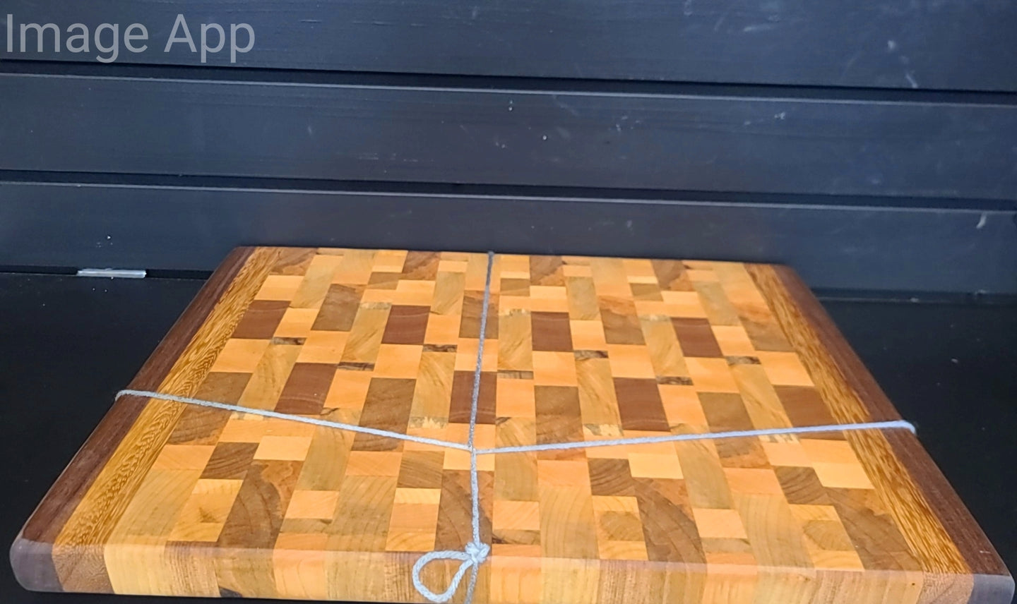 End Grain Cutting Board by Recollection Woodwork