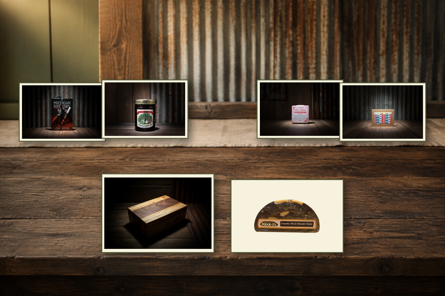 A selection of gifts available from Armade in MI